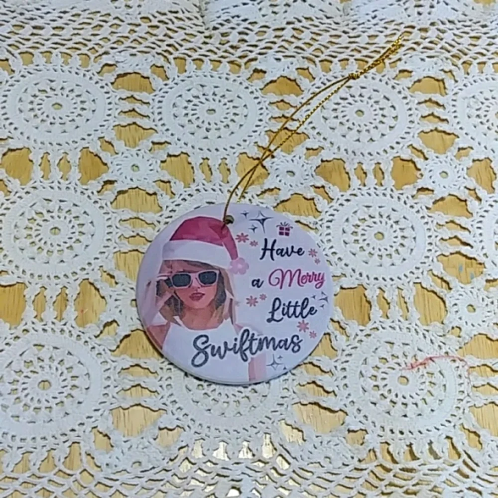 Swiftie Christmas Ornament - Happy Swiftmas - Celebrate the Holidays